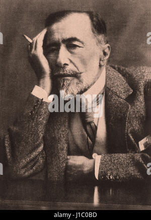 Joseph Conrad (1857-1924), Polish-British Writer and Novelist, Portrait, 1920 Stock Photo