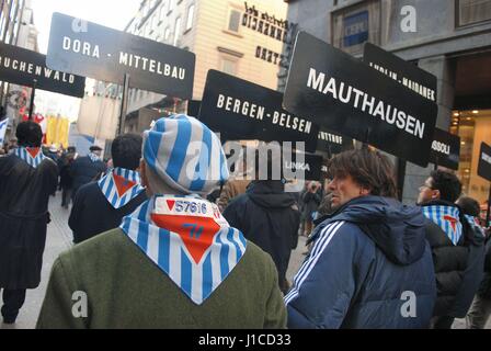 Milan (Italy), 'Memory Day', demonstration in memory of deportees in the Nazi concentration camps Stock Photo