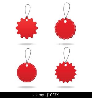 Vector Sale Tags / Labels Stock Vector
