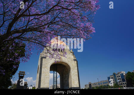 The Monument to the Revolution (Spanish: Monumento a la Revoluci—n), Mexico City, Mexico. Stock Photo