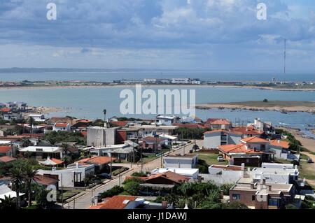 Aerial View, La Paloma, Rocha, Uruguay Stock Photo