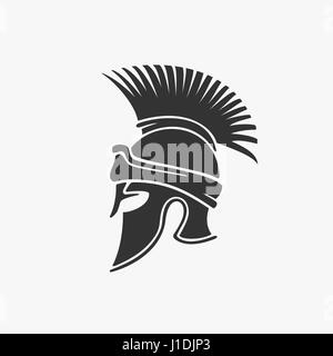 Ancient Military Helmet Vector Illustration Stock Vector