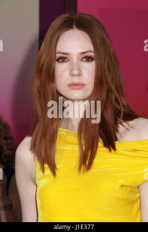 Los Angeles, USA. 19th Apr, 2017. Karen Gillan  04/19/2017 The World Premiere of 'Guardians of the Galaxy Vol.2' held at The Dolby Theatre in Hollywood, CA   Photo: Cronos/Hollywood News Credit: Cronos/Alamy Live News