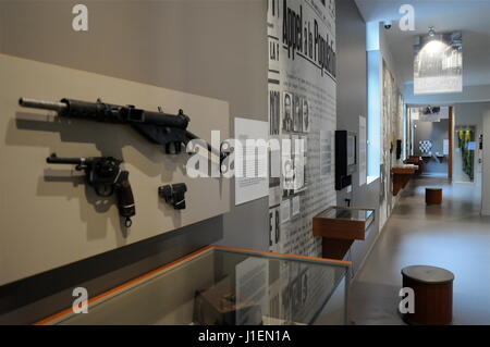 The National Center for Resistance and Deportation (CHRD) in Lyon (France), a memory place dedicated to the memory of victims of nazism victims. Stock Photo