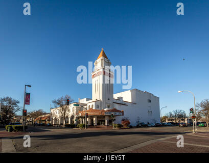 Merced Theater - Merced, California, USA Stock Photo