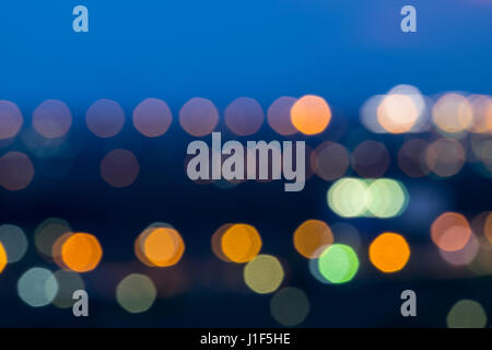 Abstract mix colorful bokeh background. Stock Photo
