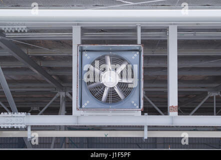 Steel Rising Block With Fan Steel fan for ventilation system and air conditioner system of factory ...