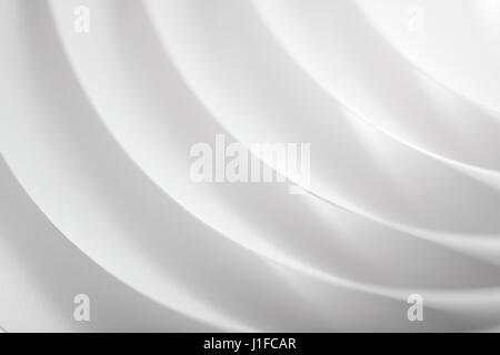 White paper abstract. High-key lighting technique. Stock Photo