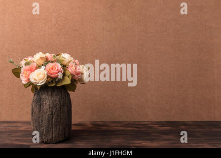 Still life photography with roses, vintage style concept Stock Photo