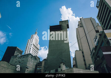 High-rises in the center of Sao Paulo, Brazil Stock Photo