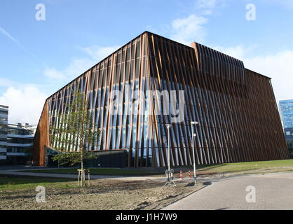 New Energy Academy Europe building at at Zernike University campus, Groningen, The Netherlands Stock Photo