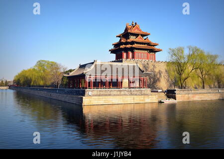 Beijing Forbidden City palace complex, China Stock Photo