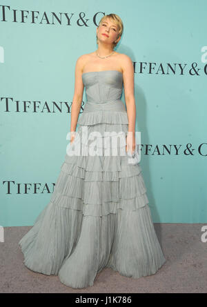 New York, NY, USA. 21st Apr, 2017. Haley Bennett attends Tiffany & Co Celebrates The 2017 Blue Book Collection at ST. Ann's Warehouse on April 21, 2017 in New York City. Credit: John Palmer/Media Punch/Alamy Live News Stock Photo