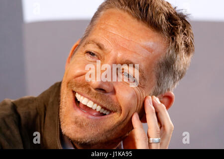 Barcelona, Spain. 22nd Apr, 2017. Actor Sean Maguire from the cast of the television series 'Once upon a Time' during a Fan event in Barcelona, Saturday 22 April 2017 Credit: Gtres Información más Comuniación on line,S.L./Alamy Live News Stock Photo