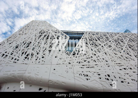 Italian Pavilion at the Expo Milan 2015 universal exposition, design by Nemesi architects Stock Photo