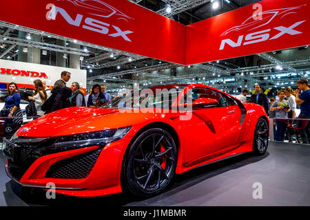 Vienna Autoshow 17 Honda Nsx Sportwagen Stock Photo Alamy