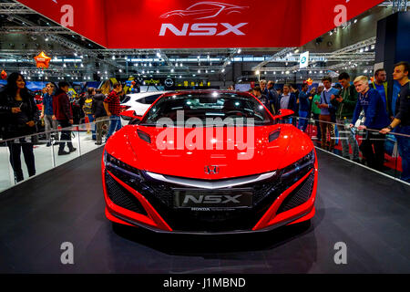 Vienna Autoshow 17 Honda Nsx Sportwagen Stock Photo Alamy