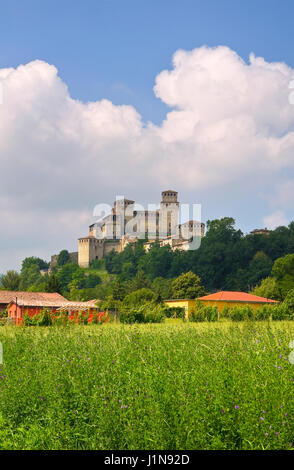 Castel of Torrechiara. Emilia-Romagna. Italy. Stock Photo