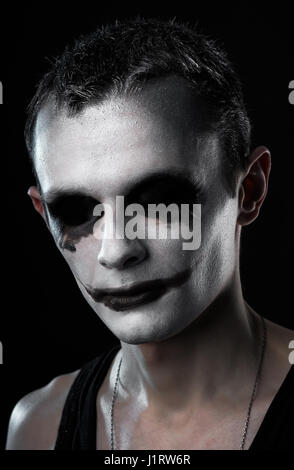 Scary face Stock Photo