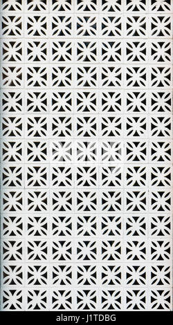 Brick lattice background Stock Photo