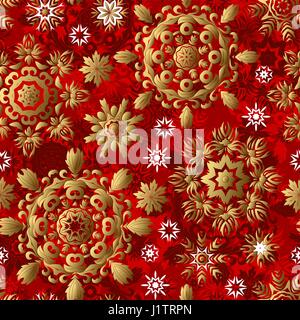 Seamless christmas pattern Stock Vector