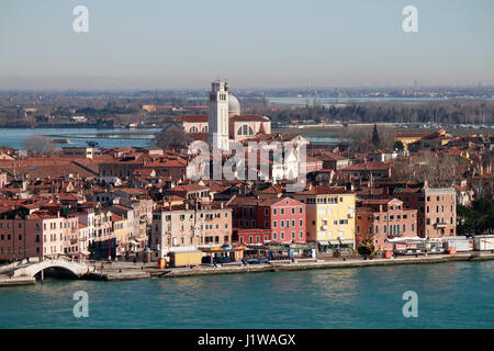 Luftbild, Venedig, Italien. Stock Photo