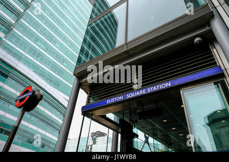 Euston Square station Stock Photo