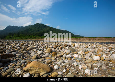 Beautiful landscape view of Bichanakandi. Sylhet, Bangladesh. Stock Photo