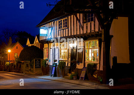 Ye Olde Bell & Steelyard pub, Woodbridge, Suffolk, England UK Stock Photo