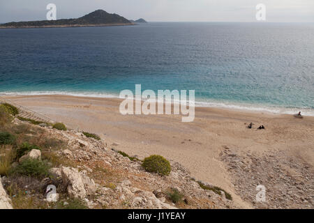 Kaputas Beach in Turkey Stock Photo