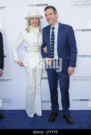 Los Angeles, USA. 22nd Apr, 2017. Diane Keaton. The Humane Society of the United States LA Benefit Gala held at Paramount Studios in Los Angeles. Credit: Birdie Thompson/AdMedia/ZUMA Wire/Alamy Live News Stock Photo