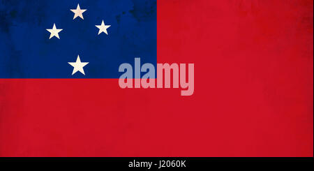 dedikation tetraeder Gymnastik Samoa grunge flag Stock Photo - Alamy