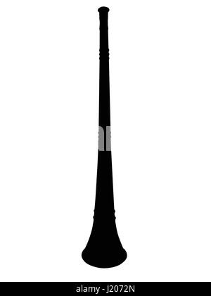 Stadium vuvuzela icon cartoon vector. Horn trumpet 20357175 Vector