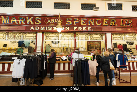 Marks and Spencer's Penny Bazaar, Grainger Market, Newcastle upon Tyne, England, UK Stock Photo