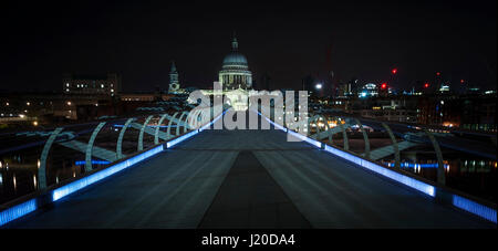 21 April 2017, London, United Kingdom. St Pauls cathedral is one of the most famous and most recognisable sights of London. Stock Photo