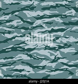 Marines Tiger stripe Camouflage seamless patterns Stock Vector