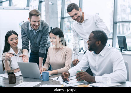 Group of people business meeting team work concept Stock Photo