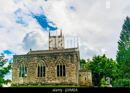 St Nicholas' Church, Moreton Stock Photo