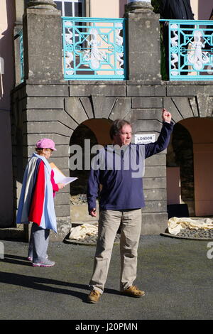 Prisoner Convention Portmeirion Stock Photo