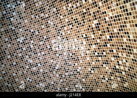 Mosaic tile pattern in spa wellness steam bath Stock Photo