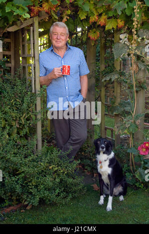 Sir Paddy Ashdown photographed at his home in Somerset, UK Stock Photo