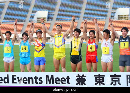 Tokyo, Japan. 23rd Apr, 2017. General view Athletics : TOKYO Combined Events Meet 2017 Men's Decathlon at Komazawa Olympic Park General Sports Ground in Tokyo, Japan . Credit: AFLO SPORT/Alamy Live News Stock Photo