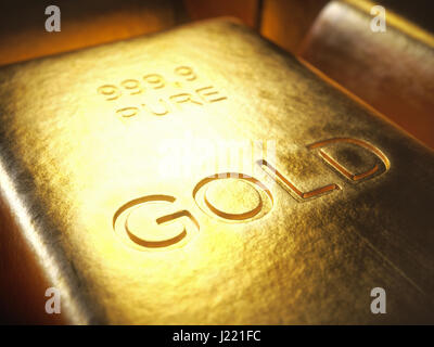 Gold bars 1000 grams.Concept of success in business and finance.