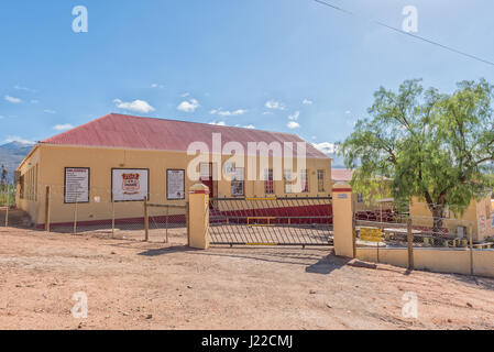 ZOAR, SOUTH AFRICA - MARCH 25, 2017: A primary school in Zoar, a village in the Western Cape Province Stock Photo