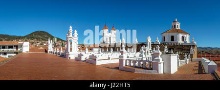 San Felipe Neri Monastery Terrace - Sucre, Bolivia Stock Photo