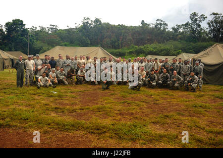 Exercise TROPIC THUNDER 2017 group photo. (U.S. Air Force photo by Tech. Sgt. Heather Redman) Stock Photo