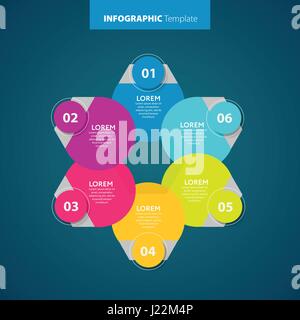 Set of infographics elements. EPS10. Vector.Can be used for workflow layout, diagram, business step options Stock Vector