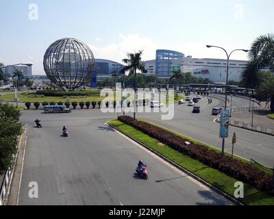 PASAY CITY, PHILIPPINES - APRIL 20, 2017: The SM Mall Of Asia or SM MOA is considered to be the third largest mall in the world. Stock Photo