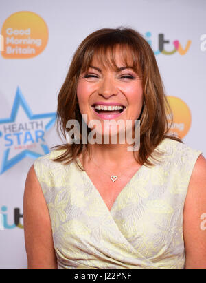 Lorraine Kelly attending Good Morning Britain's Health Star Awards, held at the Rosewood Hotel in London. Stock Photo