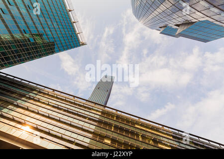Österreich, Wien, Stadtteil Donau City, verschiedene Hochhäuser, DC Tower 1 Stock Photo